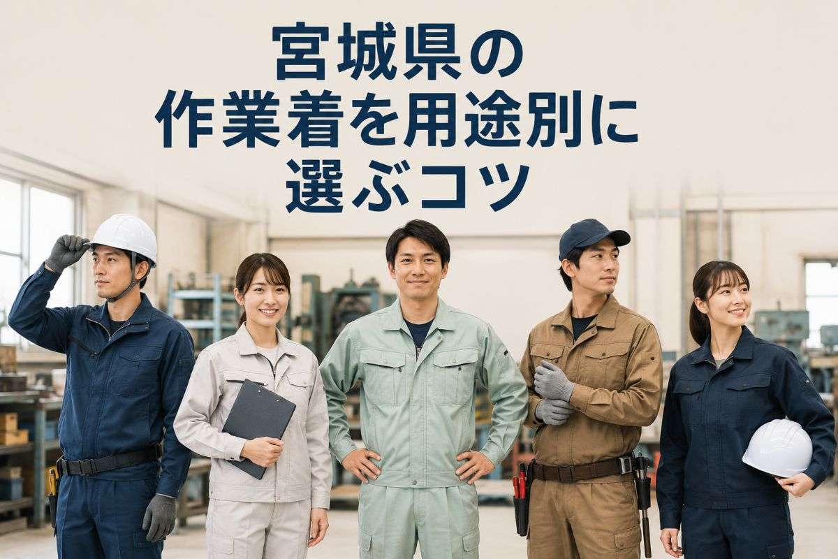 宮城県の作業着を用途別に選ぶコツ